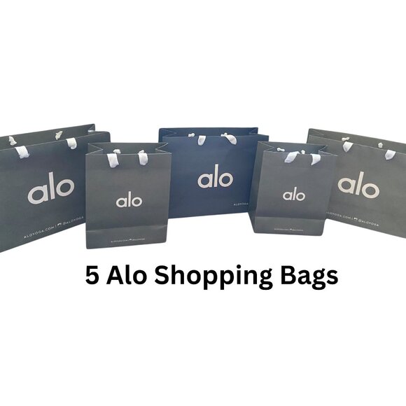 5 Alo Shopping Bags - Picture 1 of 8